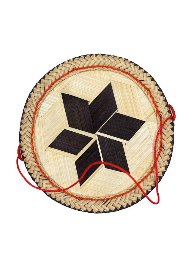 CraftCurl Bamboo Rice Steamer serving Basket kratip Container Handmade Kitchen Decor Design with stand- Handwoven use for steam Sticky Rice in Thai Thailand Laos (4.5 Inches) - Image 4